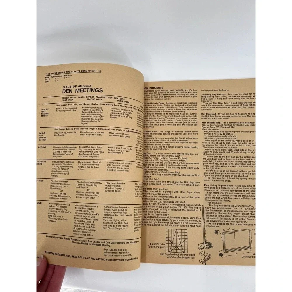 VINTAGE 1973 74 Cub Scout Program Helps Boy Scout Of America Scouting BSA